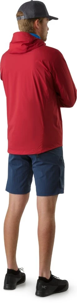 Arcteryx Squamish Hoody Herre -Osprey Salgsbutikk 13647 Squamish Hoody M Red Beach Back View S18