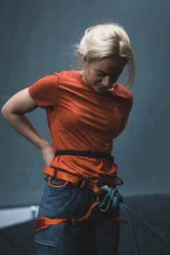 Organic Wool And Silk T-skjorte (Dame) -Osprey Salgsbutikk 17 ff5b50845b t shirt red woman northern playground 3 full