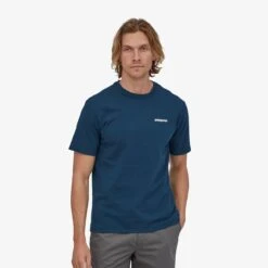 Patagonia P-6 Logo Responsibili-Tee Herre -Osprey Salgsbutikk 38504 CTRB CS1