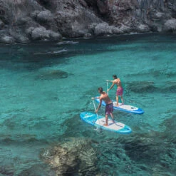 Aztron Mercury 2.0 Allround 10' SUP -Osprey Salgsbutikk AZTRON Mercury 2 0 Allround SUP to menn paa vannet stemning