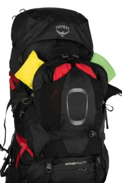 Osprey Aether Plus 100 Fjellsekk Herre -Osprey Salgsbutikk Aether Plus 100 S21 Detail2 Black web