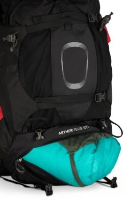 Osprey Aether Plus 100 Fjellsekk Herre -Osprey Salgsbutikk Aether Plus 100 S21 Detail9 Black web