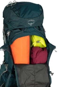 Osprey Ariel Plus 70 Fjellsekk Dame -Osprey Salgsbutikk Ariel Plus 70 S21 Detail1 Night Jungle Blue web