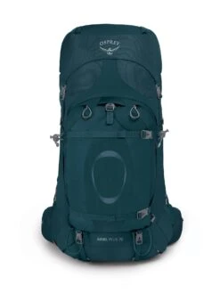 Osprey Ariel Plus 70 Fjellsekk Dame -Osprey Salgsbutikk Ariel Plus 70 S21 Front Night Jungle Blue web