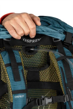Osprey Atmos AG 50 Tursekk Herre (2022) 33 Osprey Atmos AG 50 Tursekk Herre (2022) -Osprey Salgsbutikk Atmos 65L S22 Detail16 VenturiBlue web