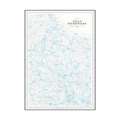 Skikart Oslo Nordmark (50 X 70 Cm)