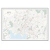 Sykkelkart Oslo (50 X 70 Cm) -Osprey Salgsbutikk Dapa Maps Sykkelkart Oslo 50x70cm