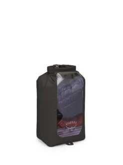 Osprey Dry Sack 20 W/window -Osprey Salgsbutikk DrySackWindow20L S23 Side Black10004952 web