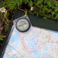 Sammenleggbar Kartmappe M/ Kompasslomme (Enkel) -Osprey Salgsbutikk Eagle Products Sammenleggbar Kartmappe m Kompasslomme Enkel vindu kart