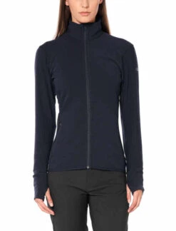 Icebreaker Descender LS Zip Mid-layer (Dame) -Osprey Salgsbutikk FW19 ADVENTURE WOMEN DESCENDER LS ZIP 103900423 2