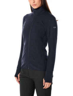 Icebreaker Descender LS Zip Mid-layer (Dame) -Osprey Salgsbutikk FW19 ADVENTURE WOMEN DESCENDER LS ZIP 103900423 6