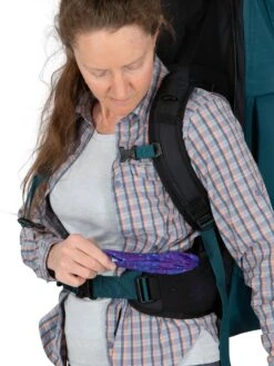 Osprey Fairview 70 Backpackersekk (Dame) 23 Osprey Fairview 70 Backpackersekk (Dame) -Osprey Salgsbutikk Fairview 70L F22 Detail2 NightJungleBlue web