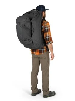 Osprey Farpoint 70 Reisesekk -Osprey Salgsbutikk Farpoint 70L F22 OnBody2 TunnelVisionGrey web