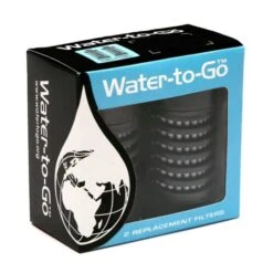 Filter Water To Go 0,75L Black (2-pak)