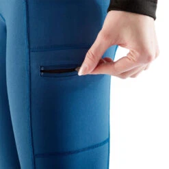 Abisko Trekking Turtights Dame -Osprey Salgsbutikk Fjellreven Abisko Trekking Turtights Dame modell glidelaaslomme detalj