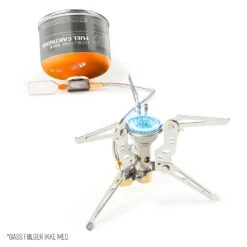 GSI Outdoors Pinnacle 4 Season Stove Gassbrenner -Osprey Salgsbutikk GSI Pinnacle 4 Season Stove Gassbrenner i bruk