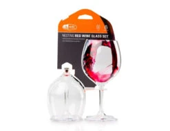 GSI Outdoors Nesting Red Wine Glass Set (2pk) -Osprey Salgsbutikk GSI Wine Glass 4