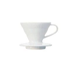 Hario V60 Dripper 01 Keramisk Kaffedrypper (White)