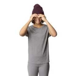 Houdini Activist T-skjorte (Dame) -Osprey Salgsbutikk Houdini Activist T skjorte Dame Soft Grey modell front