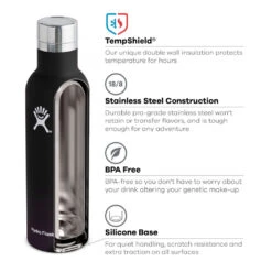 Hydro Flask Isolerende Vinkaraffel (750 Ml) 13 Hydro Flask Isolerende Vinkaraffel (750 Ml) -Osprey Salgsbutikk Hydro Flask Isolerende Vinkaraffel 750ml info