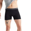 Icebreaker Anatomica Boxers (Herre) -Osprey Salgsbutikk Icebreaker Anatomica Boxers Herre Black modell front