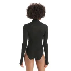 Front -Osprey Salgsbutikk Icebreaker Queens LS High Neck Bodysuit Black bak