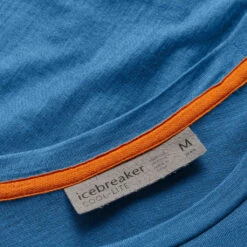 Icebreaker Sphere II SS T-skjorte (Herre) -Osprey Salgsbutikk Icebreaker Sphere II SS Tskjorte Herre Azul detalj