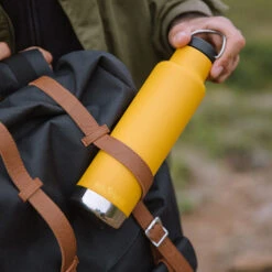 Klean Kanteen Isolerende 592ml Classic Termoflaske (m/Loop Cap) -Osprey Salgsbutikk Klean Kanteen Isolerende 592ml Classic Termoflaske Marigold sekk