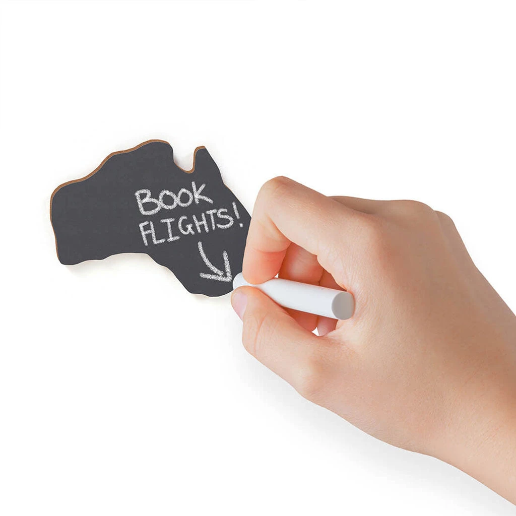 Chalkboard Map Tavlekart 5 Chalkboard Map Tavlekart - Bilde 3