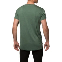 Organic Wool And Silk T-skjorte (Herre) -Osprey Salgsbutikk Northern Playground Organic Wool and Silk T skjorte Herre Green bak