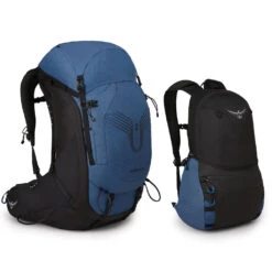 Osprey UNLTD™ Airscape® 68 Tursekk (Herre) -Osprey Salgsbutikk Osprey UNLTD Airscape 68 Tursekk Herre Marina Bay Blue med dagstursekk