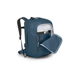 Osprey Transporter Global Carry-On Bag -Osprey Salgsbutikk Osprey Transporter Global Carry On Bag Venturi Blue frontlomme