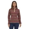 Patagonia Micro D Snap-T Pullover Dame (Sisu Brown) -Osprey Salgsbutikk P26020 DISB NL1