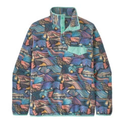 Patagonia LW Synchilla Snap-T Pullover Dame (Joy: Pitch Blue) -Osprey Salgsbutikk Patagonia LW Synch Snap T PO Dame Joy Pitch Blue