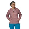 Patagonia Nano Puff Hoody (Dame) -Osprey Salgsbutikk Patagonia Nano Puff Hoody Dame Evening Mauve modell