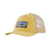 Patagonia P-6 Logo LoPro Trucker Hat -Osprey Salgsbutikk Patagonia P6 Logo LoPro Trucker Caps Surfboard Yellow