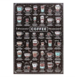 Coffee Lovers Puslespill -Osprey Salgsbutikk Ridleys Games Coffe Lovers puslespill ferdig puslet