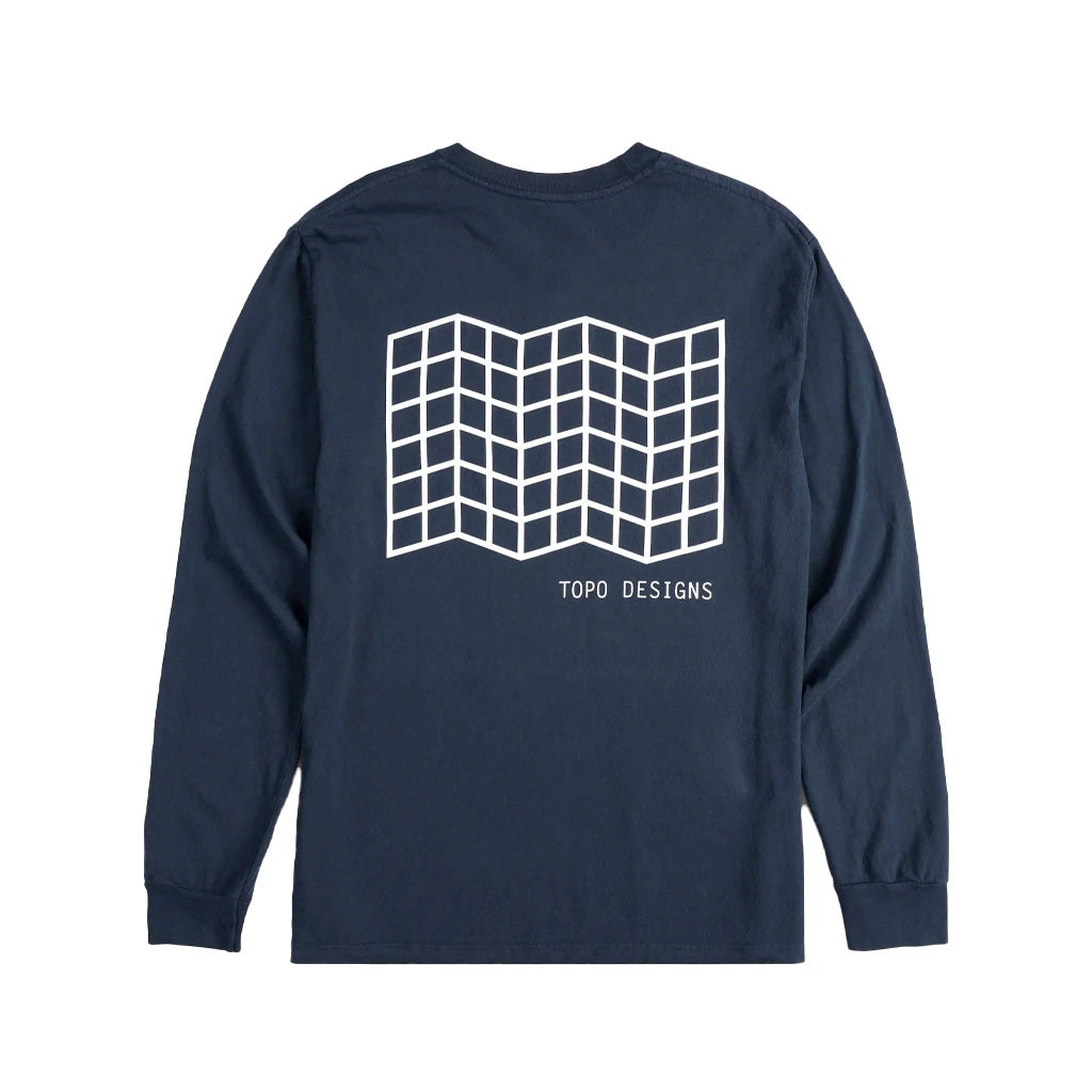 Grid Map Tee LS (Herre) 4 Grid Map Tee LS (Herre) - Bilde 2