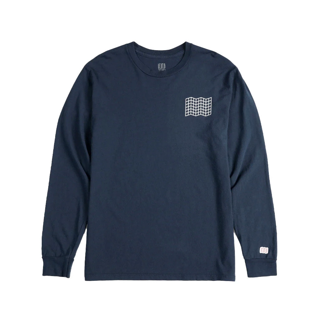 Grid Map Tee LS (Herre) 3 Grid Map Tee LS (Herre)