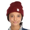 Watch Cap Lue -Osprey Salgsbutikk Topo Watch Cap Lue Burgundy damemodell