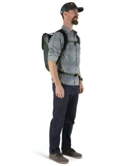 Osprey Transporter Flap -Osprey Salgsbutikk Transporter Flap F21 OnBody1 HaybaleGreen web