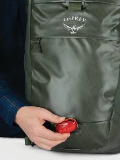 Osprey Transporter Roll Top -Osprey Salgsbutikk Transporter RollTop F21 Detail7 HaybaleGreen web