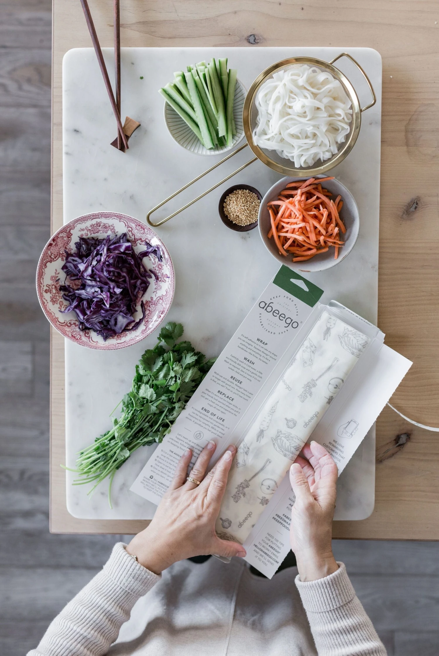 Beeswax Food Wrap Variety 3-pack 5 Beeswax Food Wrap Variety 3-pack - Bilde 3