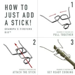 Light My Fire Grandpas Firefork Bio (2-pakk) -Osprey Salgsbutikk howtofirefork 1