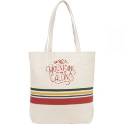 United By Blue Mountains Are Calling Canvas Tote