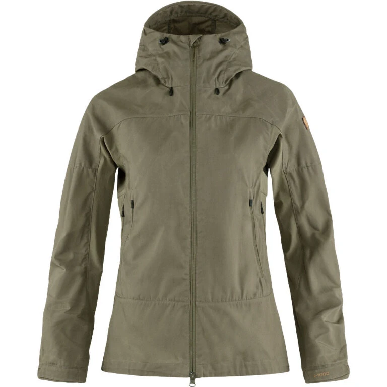 Front -Osprey Salgsbutikk Fjellreven Abisko Lite Trekking Jacket Dame Light Olive 768x768 1